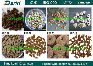 Επικυρωμένες μηχανή εξωθητών τροφών σκυλιών CE του Darin ο ISO/γραμμή επεξεργασίας